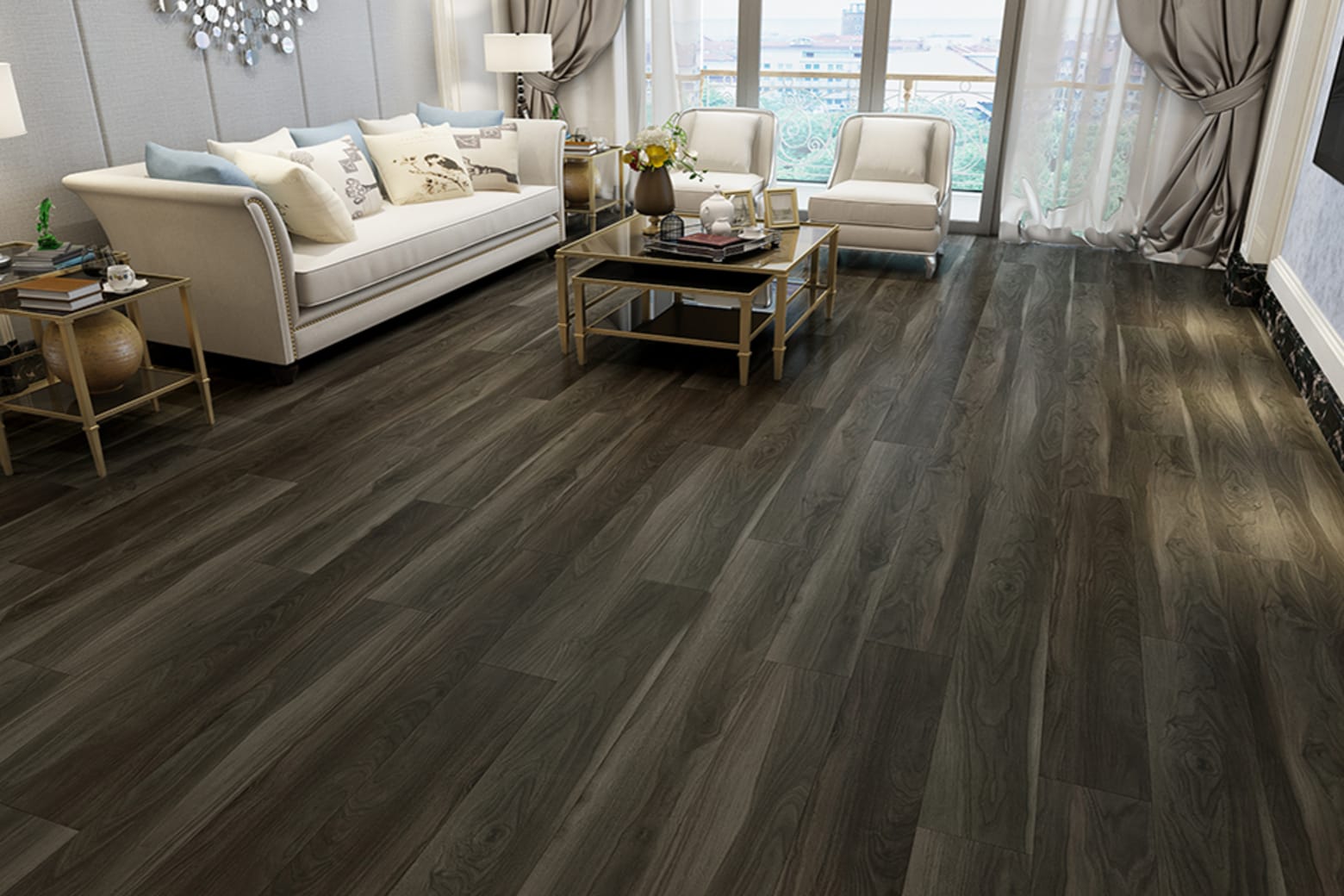 Luxury Click Vinyl Flooring Magnet 4 2mm By 178mm By 1220mm