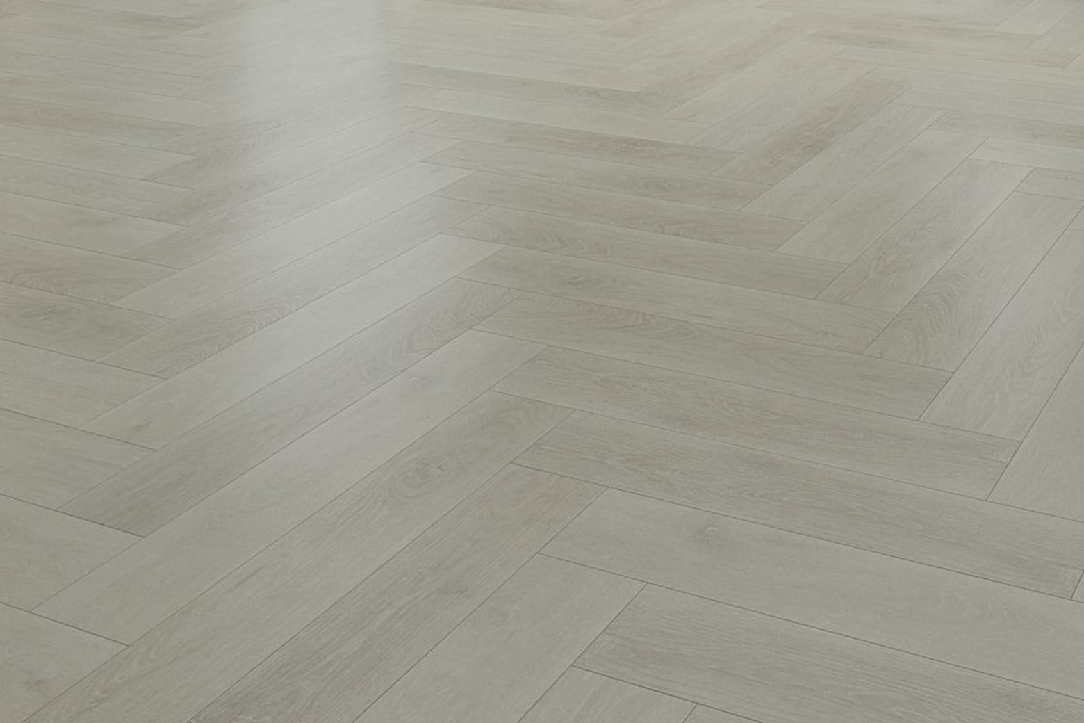 Luxury Click Vinyl Rigid Core Ixpe Herringbone Flooring Pure White