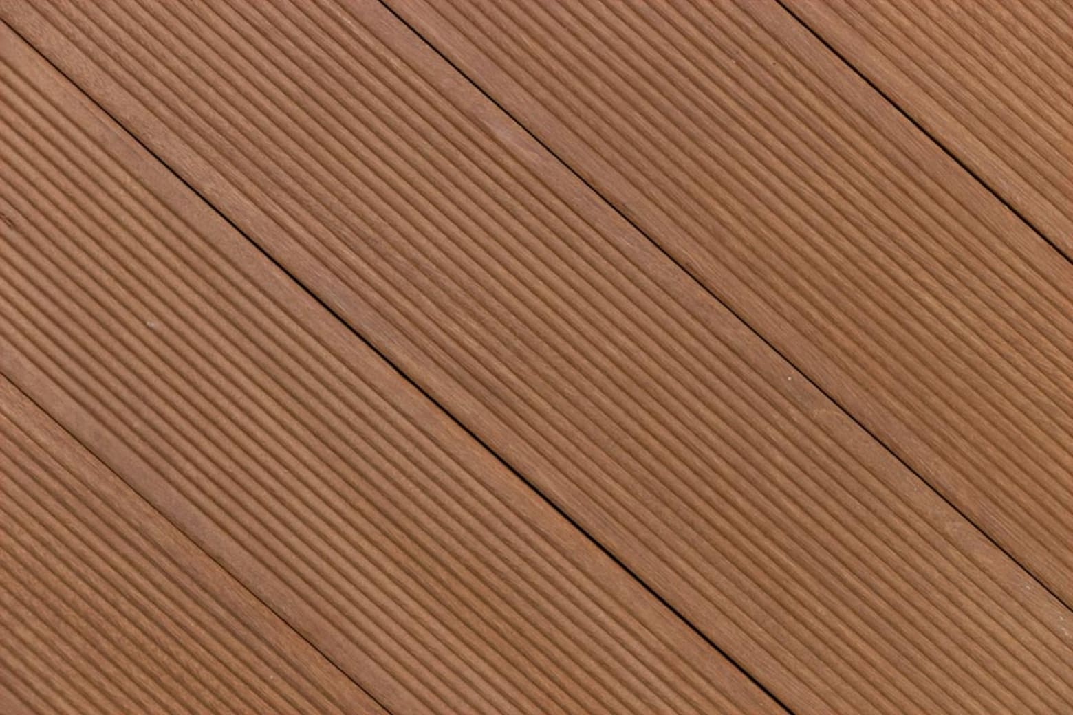 Yellow Balau Reeded Decking Boards 19mm By 90mm By 18002400mm