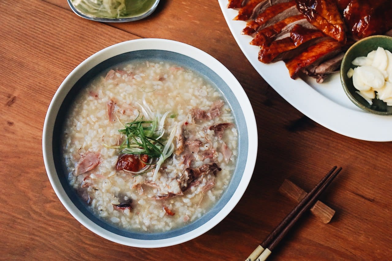 duck congee