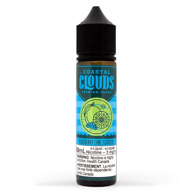 Image of Blueberry Lime Squeeze E-Juice by Coastal Clouds 
