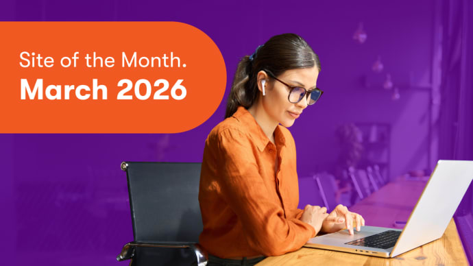 Kentico March 2026 Site of the Month winners announcement