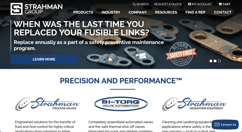 The Strahman Group website