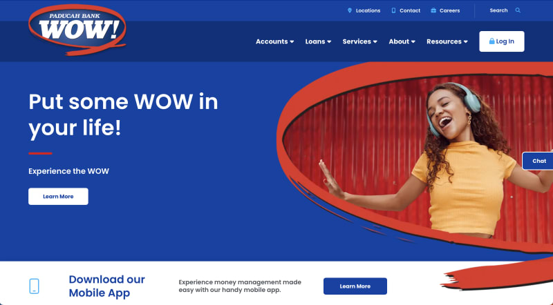 The Paducah Bank Website
