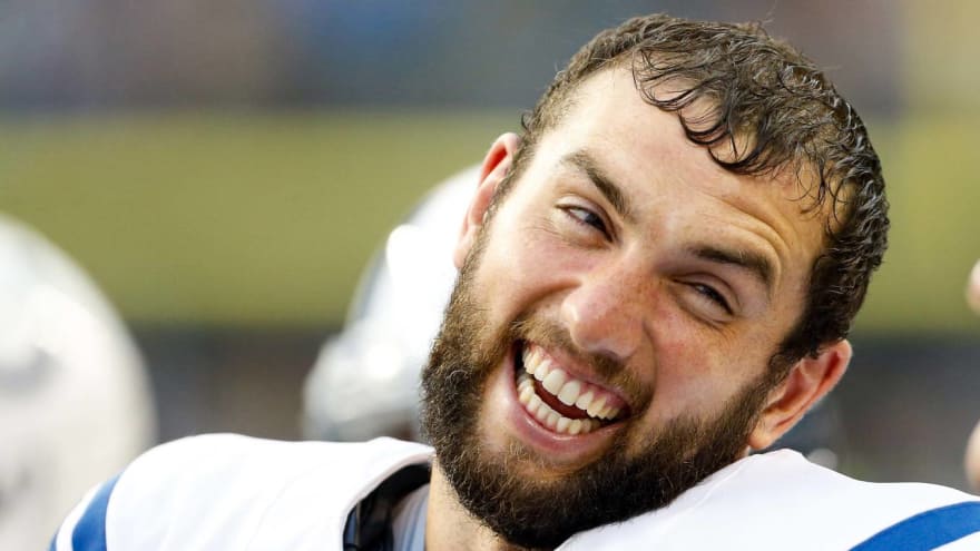 Image result for andrew luck goofy pics