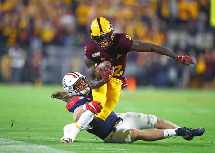 Potros de Indianápolis (vía Redskins): Brandon Aiyuk, WR, Estado de Arizona