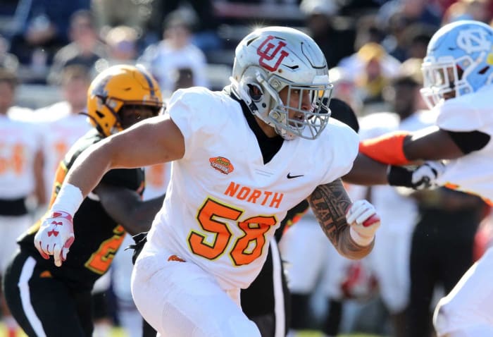 Jets de Nueva York: Bradlee Anae, DE, Utah