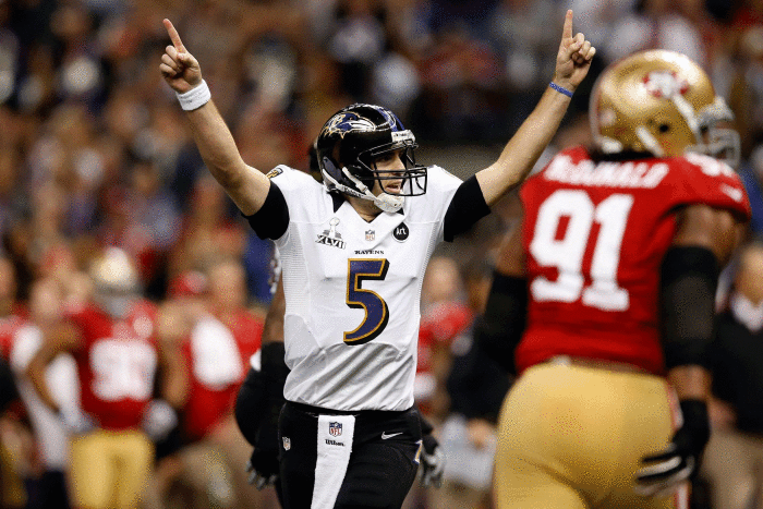 The best individual Super Bowl performances of all time - NewsOpener Joe Flacco, Super Bowl XLVII