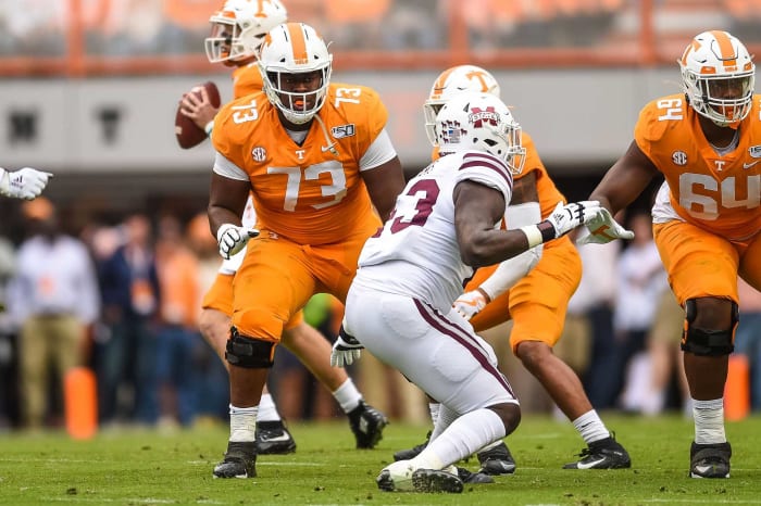 2021 first-round NFL mock draft: Trevor Lawrence heads to NYC - NewsOpener Green Bay Packers: Trey Smith, OT, Tennessee