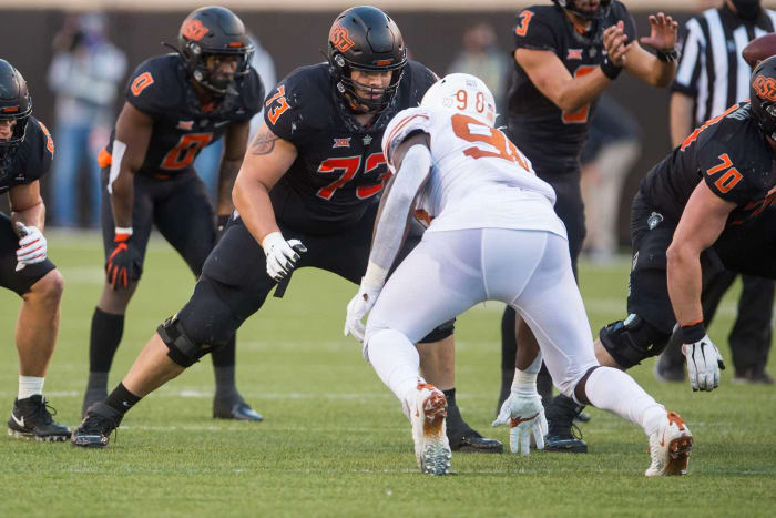 NFL first-round mock draft: Post Super Bowl edition - NewsOpener Pittsburgh Steelers: Teven Jenkins, OT, Oklahoma State