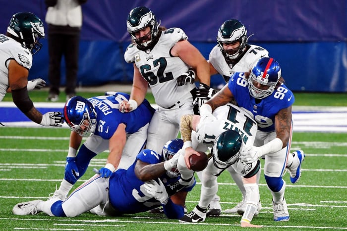 NFL Week 10 grades from around the league - NewsOpener Williams, Giants' underrated D-line disrupt Eagles