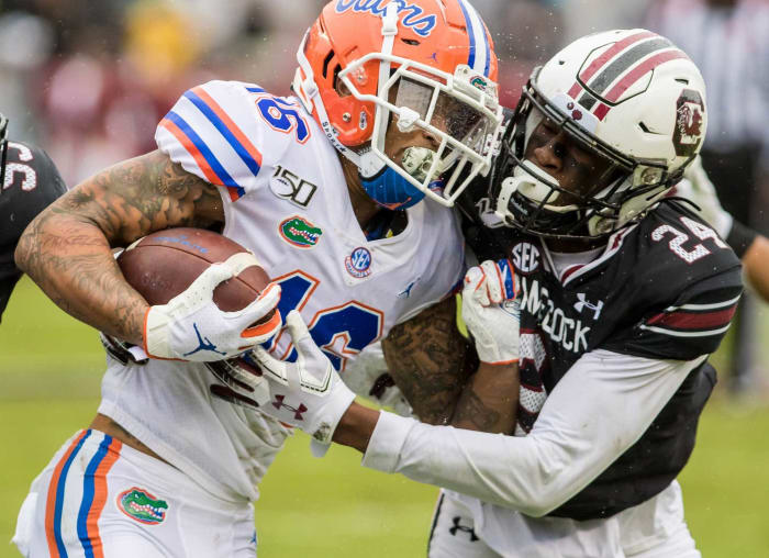 New England Patriots: Israel Mukuamu, CB, South Carolina