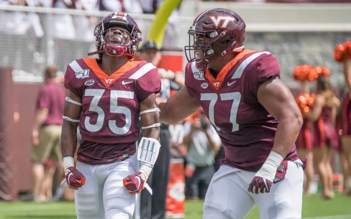 NFL first-round mock draft: Post Super Bowl edition - NewsOpener Washington Football Team: Christian Darrisaw, OT, Virginia Tech