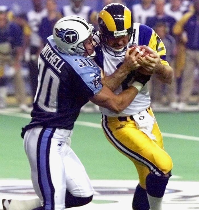 The oldest players to appear on Super Bowl rosters - NewsOpener Mike Horan, Age 40: Super Bowl XXXIV
